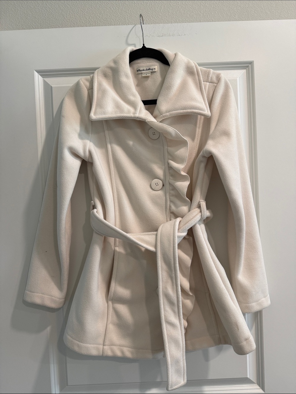 Telluride clothing co White Women's Belted Coat - White - sz s
